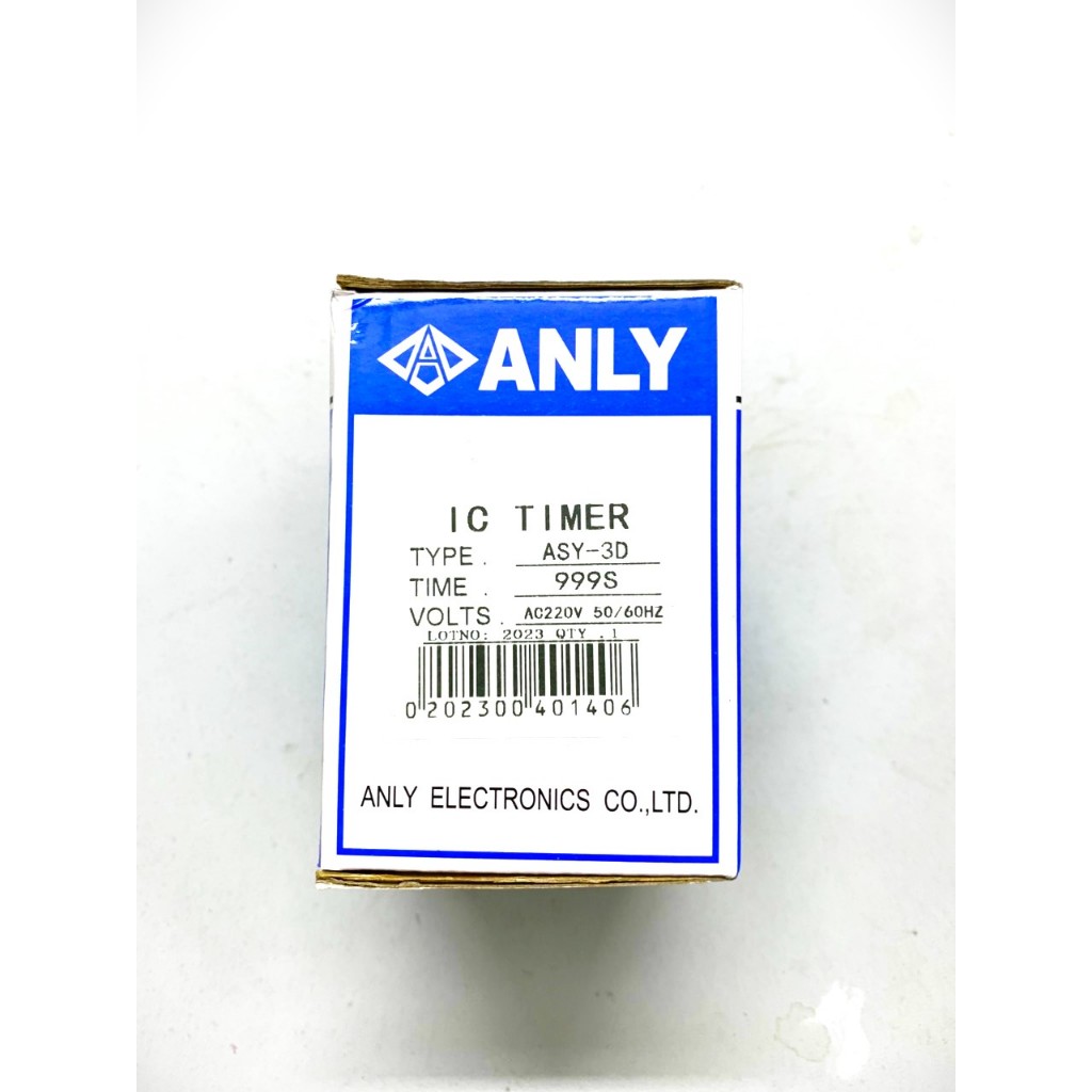 Rơle thời gian  999M, 999S ANLY ASY-3D Bao đế