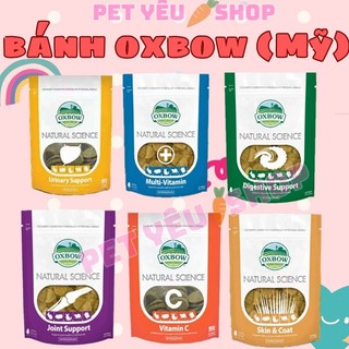 Bánh OXBOW vitamin ❤Date mới ❤ Freeship ❤ thức ăn thỏ bọ chinchilla cung cấp dinh dưỡng cho các bé 👍👍