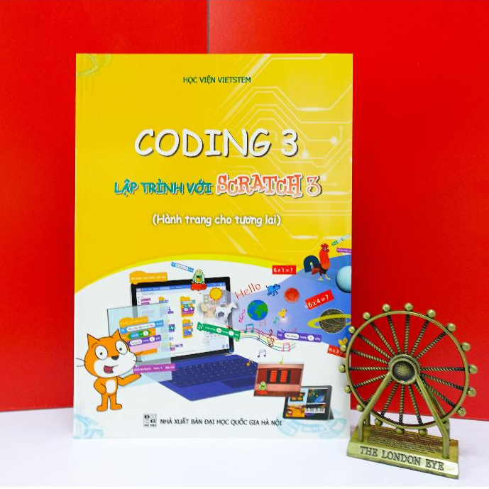 Sách Coding 3 lập trình với Scratch 3 (Dành cho học sinh lớp 3)