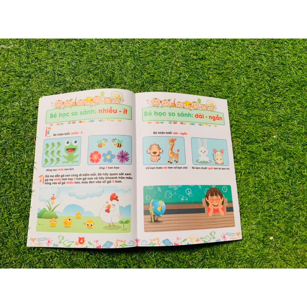Sách-Bé Vui Học Toán - Bé Học So Sánh