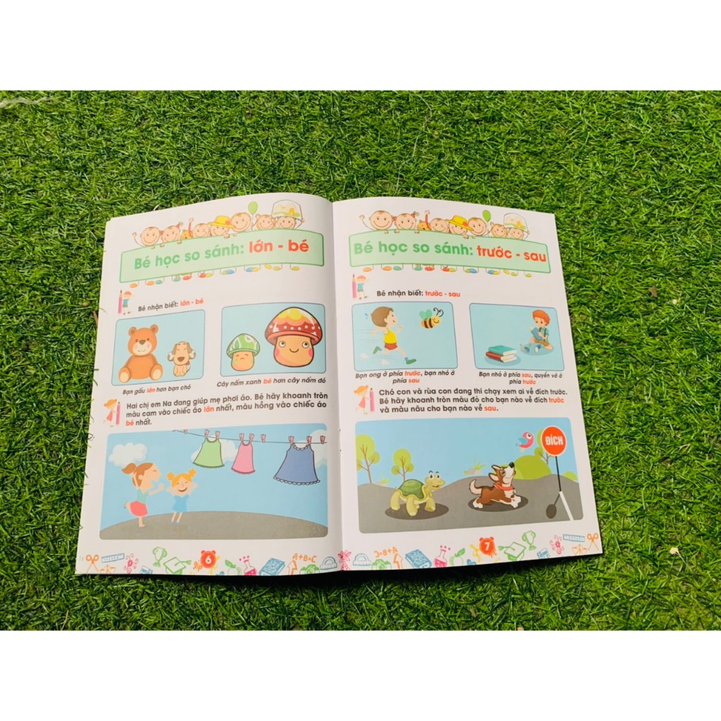 Sách-Bé Vui Học Toán - Bé Học So Sánh