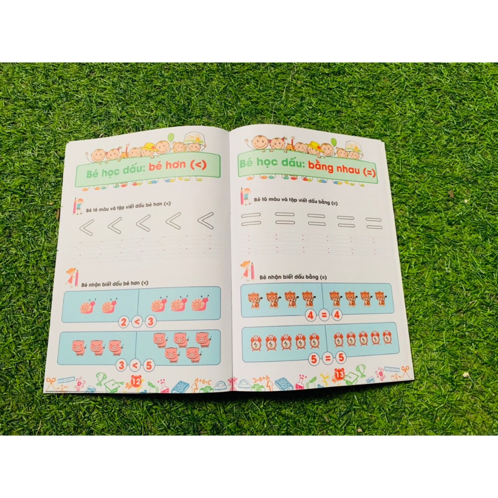 Sách-Bé Vui Học Toán - Bé Học So Sánh