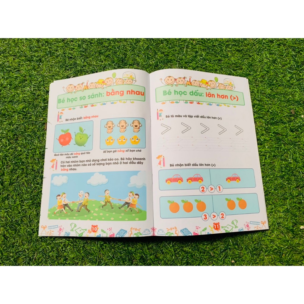 Sách-Bé Vui Học Toán - Bé Học So Sánh