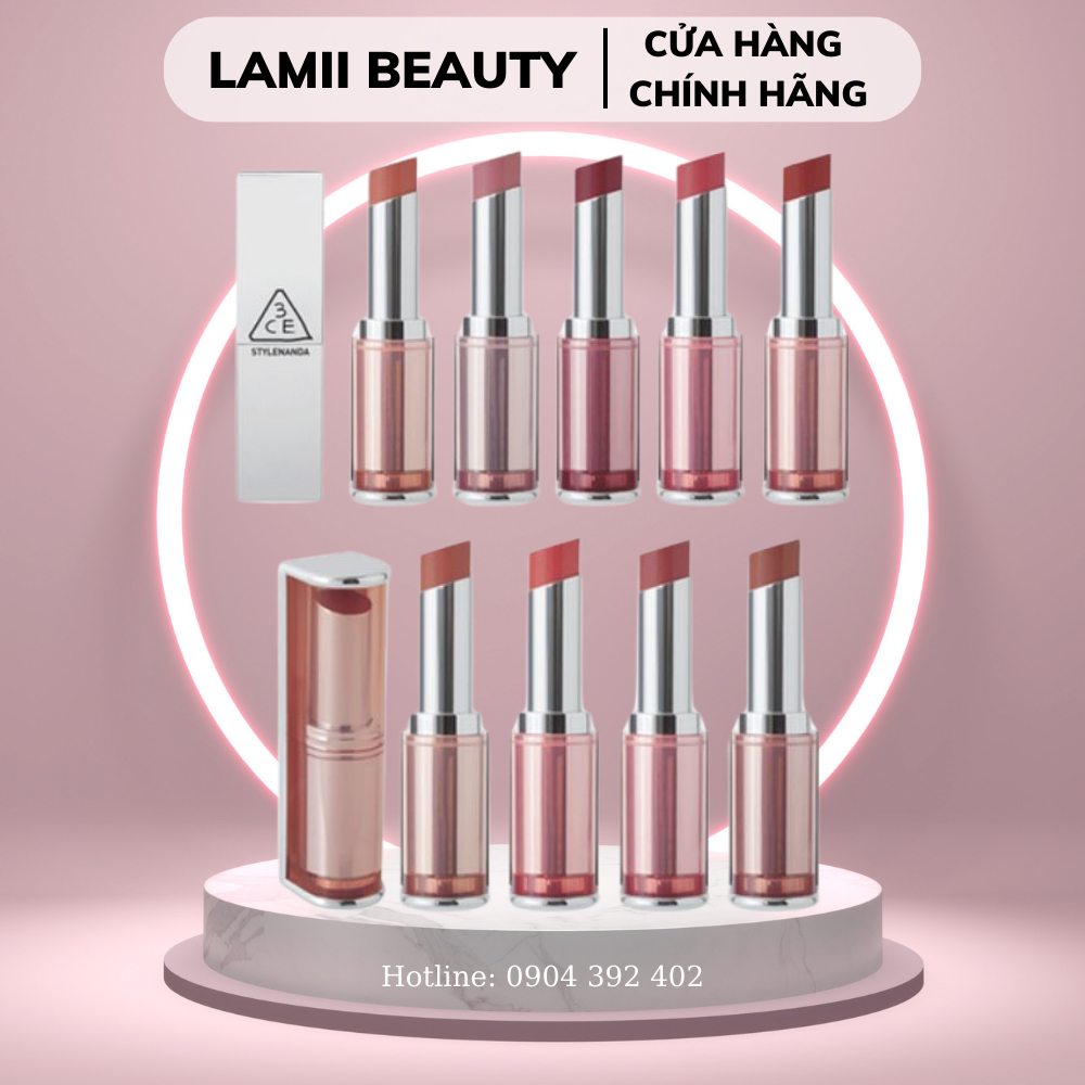 Chính hãng đủ bill- Son 3CE BLUR MATTE LIPSTICK - LAMII BEAUTY