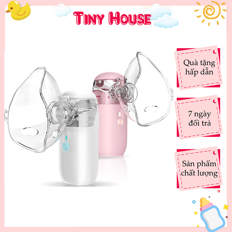 Máy Khí Dung Cầm Tay Công Nghệ Nhật Bản N5 Máy Xông Mũi Họng Cho Bé Hiện Đại Chạy Cả Bằng Pin Và Điện