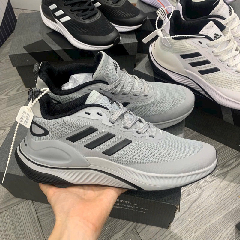 Giày thể Thao Alphabounce alphamagma Trắng Đen Xám nam nữ