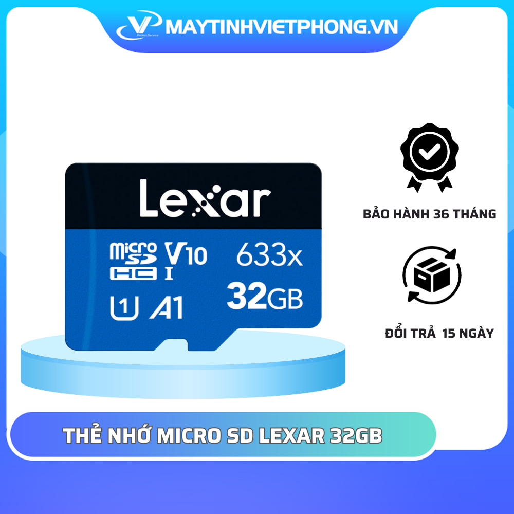 THẺ NHỚ LEXAR MICROSDHC CLASS 10 32GB - 64GB - 128GB - [HÀNG FULL VAT]