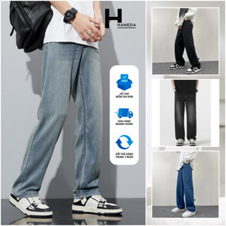 Quần Jean Baggy Nam Nữ Ống Rộng Cạp Cao, Quần Bò UNISEX Ống Suông Baggy Basic hottrend 2026 - Avocado