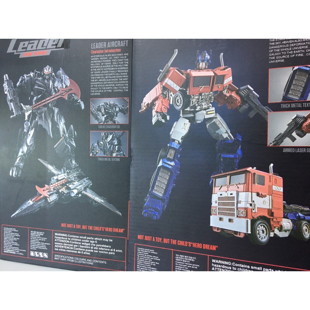 Mô hình Transformer Megatron YOUHU 130 D 130D KO siêu robot máy bay biến hình 30cm người máy đồ chơi transformers cực rẻ
