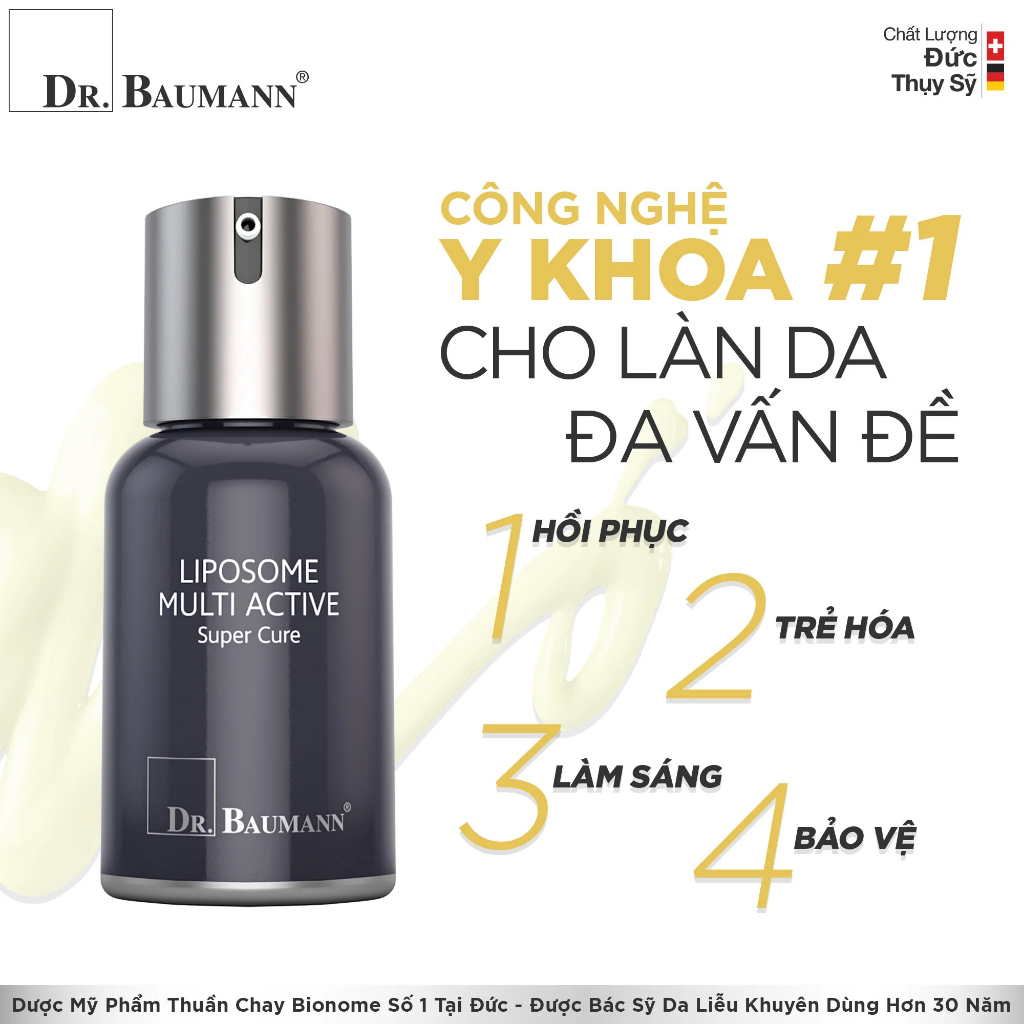 Tinh chất Dr. Baumann Liposome Multi Active Super Cure 30ml
