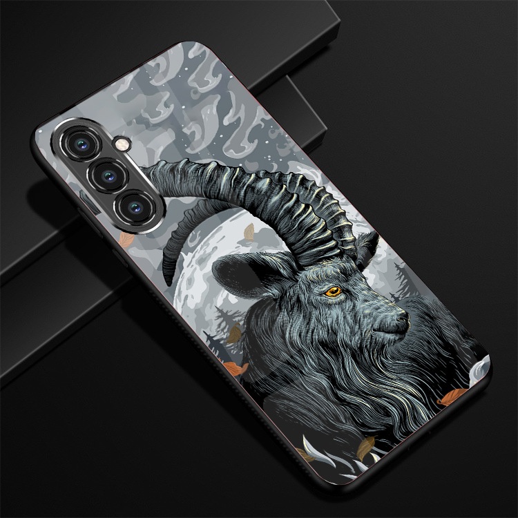 Ốp Lưng SAMSUNG GALAXY A14, A24, A34 5G, A54 5G Mặt lưng kính cao cấp, thiết kế độc quyền 12 con giáp