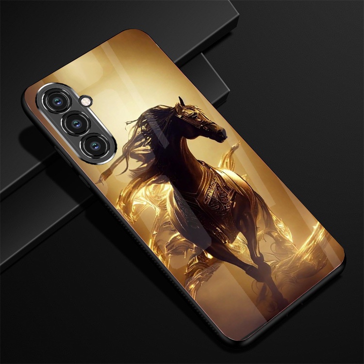 Ốp Lưng SAMSUNG GALAXY A14, A24, A34 5G, A54 5G Mặt lưng kính cao cấp, thiết kế độc quyền 12 con giáp