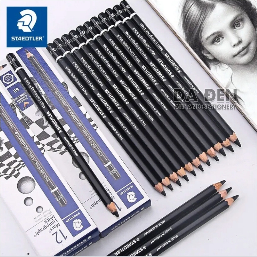 Bút Chì Phác Thảo Staedtler Lumograph 100 Cao Cấp