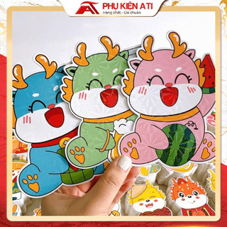 [COMBO 100] Bao lì xì Tết Giáp thìn 2024 phong bao lì xì độc lạ cute chibi hình thú rồng dễ thương sỉ lẻ giá rẻ