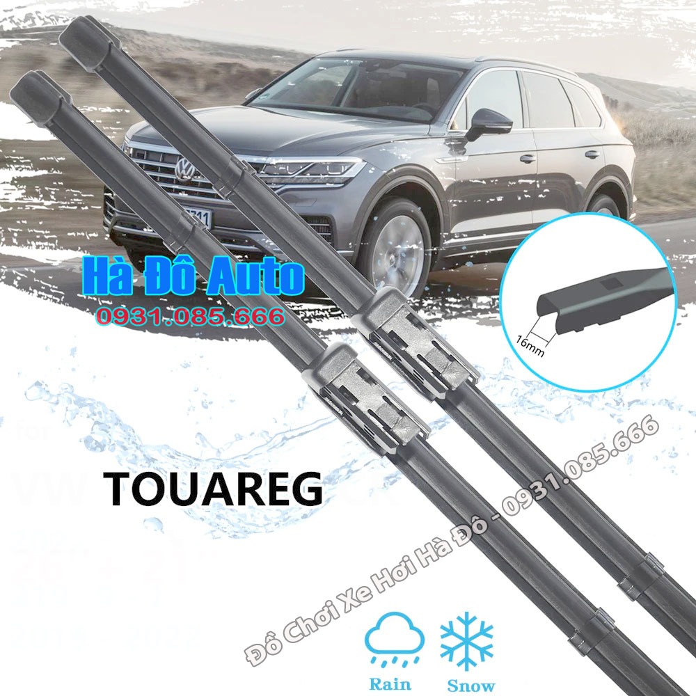 Chổi Gạt Mưa Volkswagen Touareg 2018 2019 2020 2021 2022 2023 2024 - Chổi Gạt Mưa Trước Sau Volkswagen Touareg 20182024