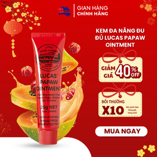 Kem đa năng đu đủ lucas papaw ointment, Úc kem đu đủ hỗ trợ làm dịu da