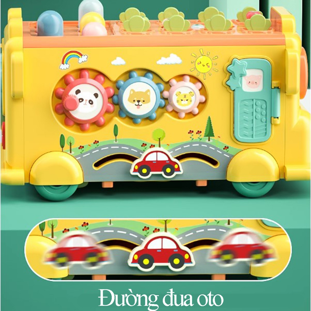 Đồ chơi đập chuột đa năng 13 trong 1 cho bé kèm đàn,câu cá,thả hình