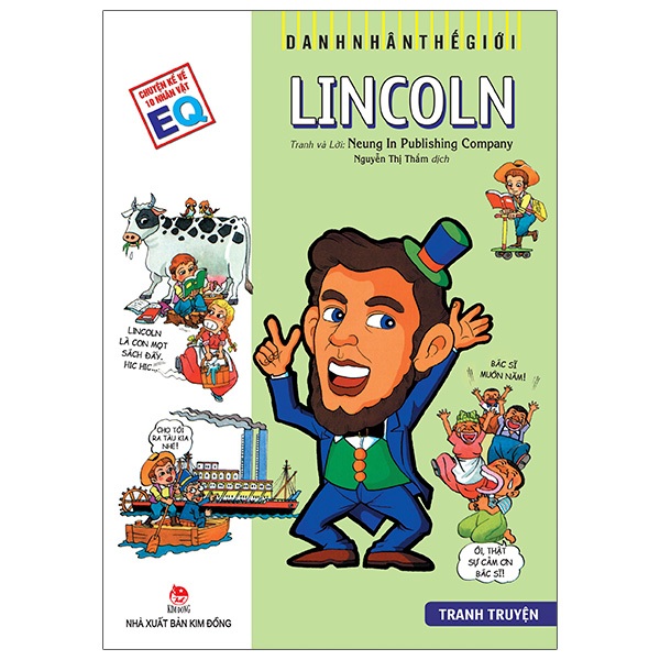 Sách - Danh nhân thế giới Lincoln (Kim Đồng)