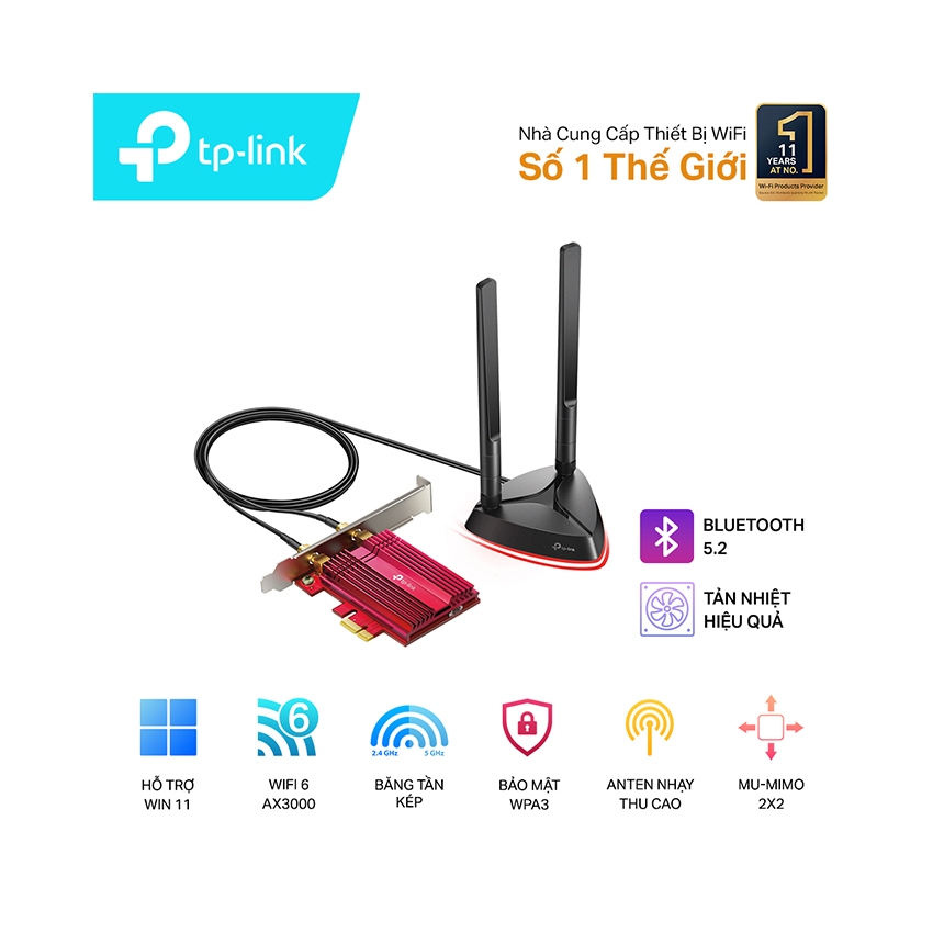 CARD MẠNG KHÔNG DÂY TP-LINK ARCHER TX3000E
