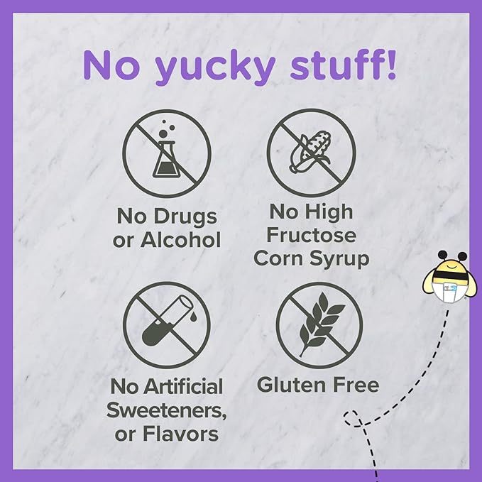 Zarbee's Natural Baby Cough Syrup - Siro Ho Tiêu Đờm, Tăng Đề Kháng + Kẽm Zinc Cho Trẻ Sơ Sinh 59ml