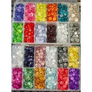 [N0] 10 Nút kim tuyến áo sơ mi/áo kiểu 1,5cm (29 MẪU)