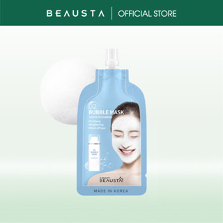 Mặt Nạ Sủi Bọt Thải Độc BEAUSTA O2 Bubble Mask, Mặt Nạ Bong Bóng Hàn Quốc Giúp Làm Sạch Sâu Lỗ Chân Lông, Sáng Da