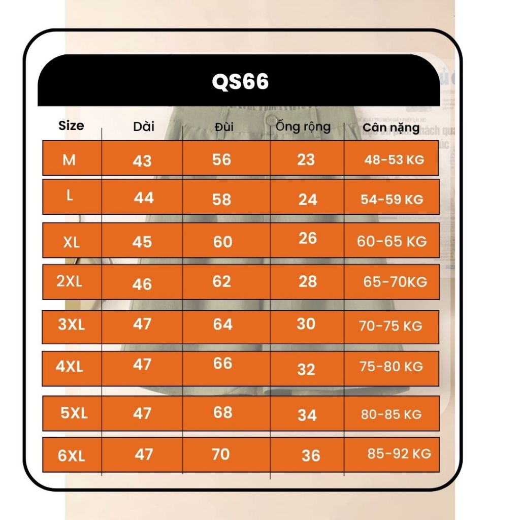 Quần đùi đũi nữ cạp cao lưng chun mặc ở nhà , bigsize 80kg _ QS66 _ Lady