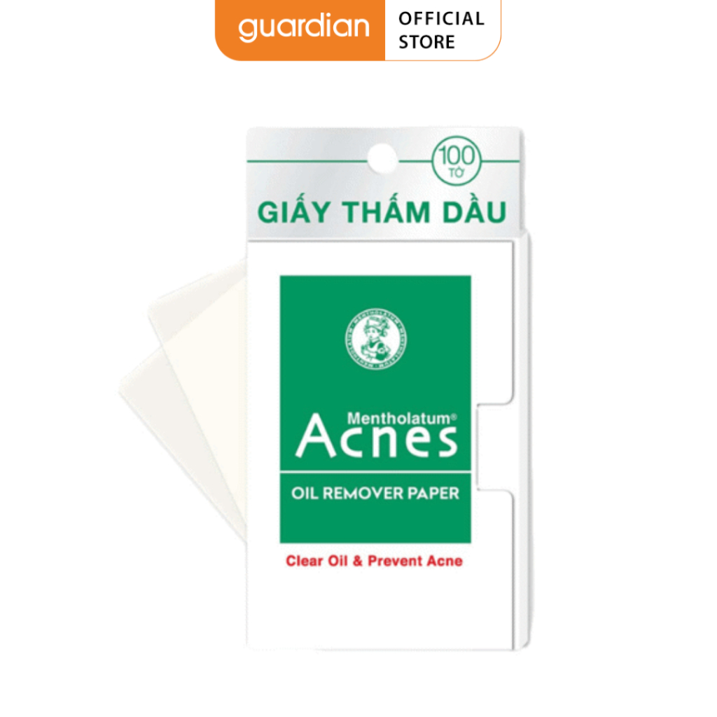 Giấy Thấm Dầu Oil Remover Paper Acnes 100 Tờ