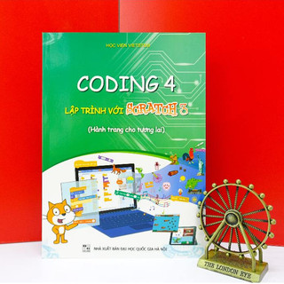 Sách Coding 4 lập trình với Scratch 3 (Dành cho học sinh lớp 4)