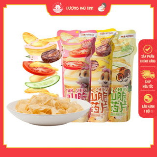 Snack Khoai Tây Chiên Yam Chips Giòn Rụm - Hãng Ba Con Sóc Ăn Vặt Nội Địa Trung | Vương Phủ Tỉnh