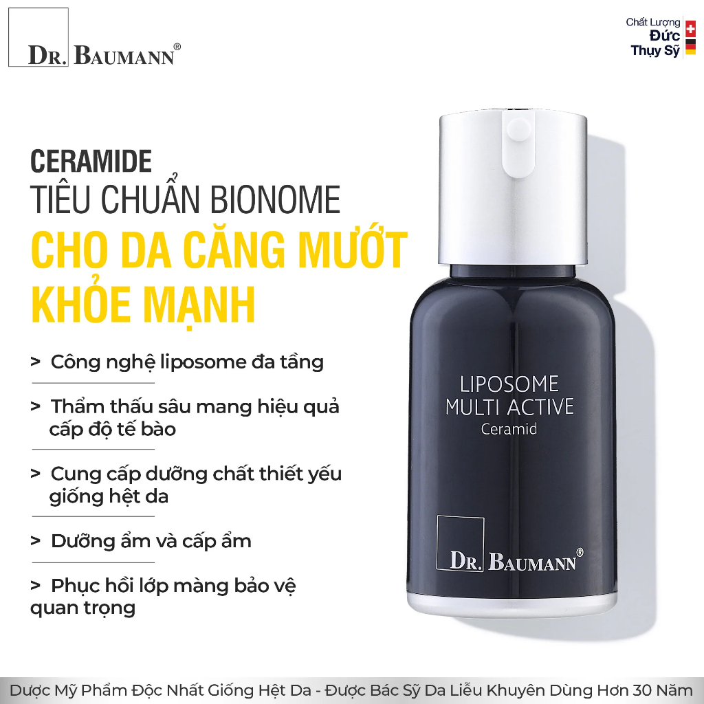 Tinh chất Dr. Baumann Liposome Multi Active Ceramid 30ml
