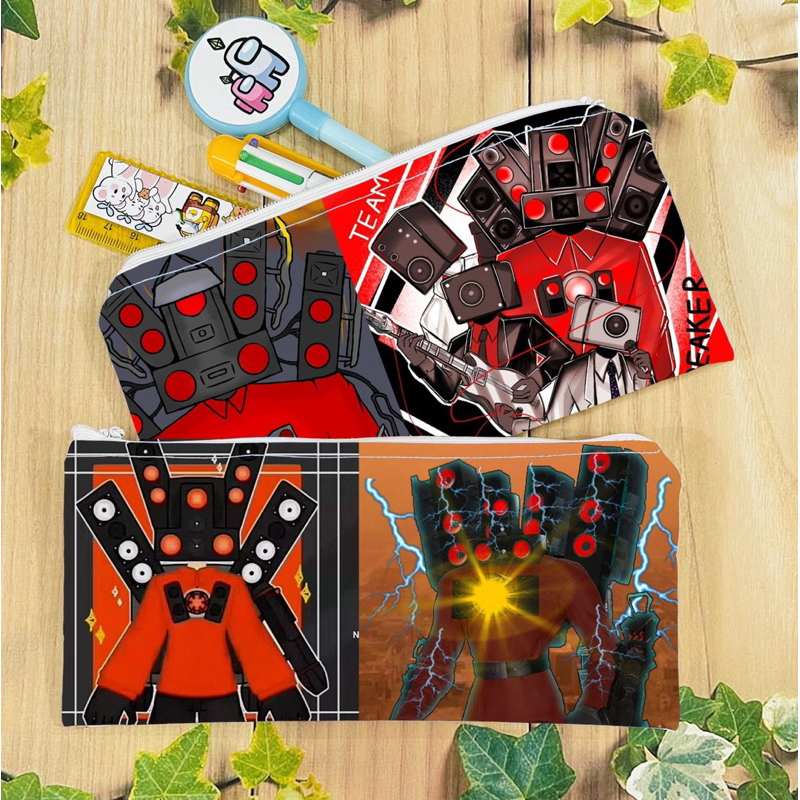 Hộp bút titan speakerman skibidi toilet/ Ví bút hinh titan speakerman game skibidi toilet