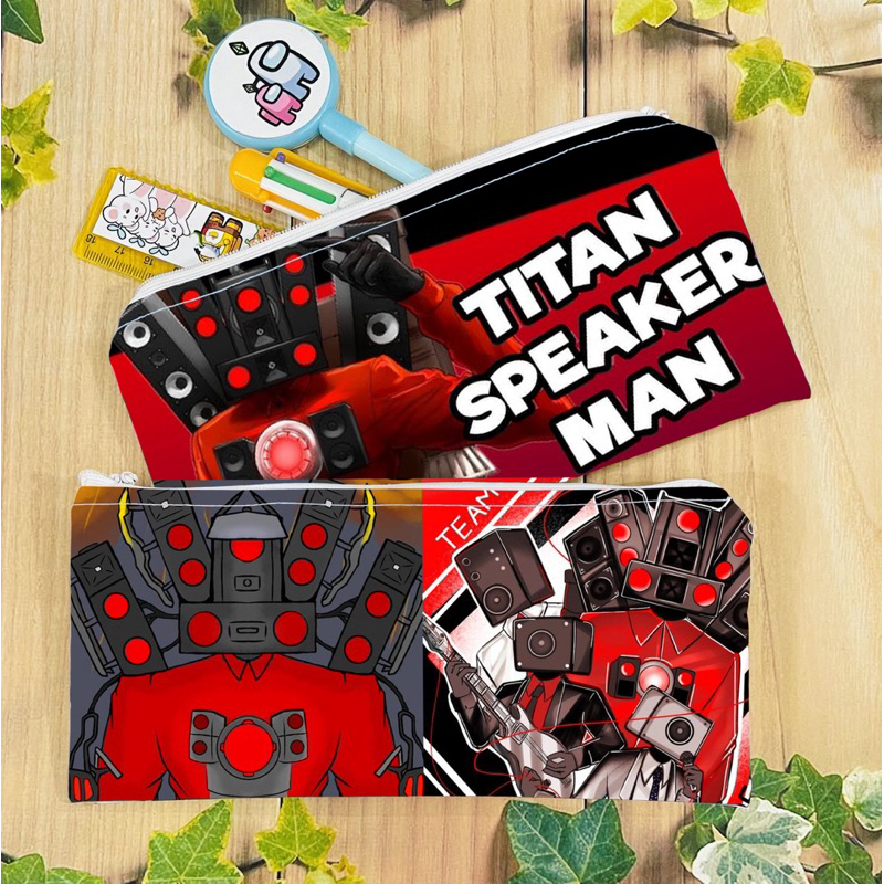 Hộp bút titan speakerman skibidi toilet/ Ví bút hinh titan speakerman game skibidi toilet