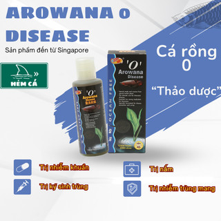 Cá rồng số 0 thảo dược - trị thối vây, đuôi, đục mắt, ký sinh trùng