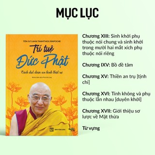 Sách - Trí Tuệ Đức Phật (Tác giả Tôn Sư Lama Thamthog Rinpoche)