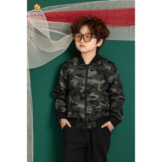 Áo khoác bé trai bomber litibaby 1/6t
