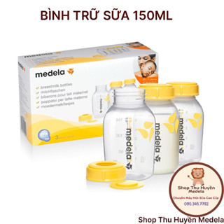 Bình trữ sữa medela 150ml new 100%