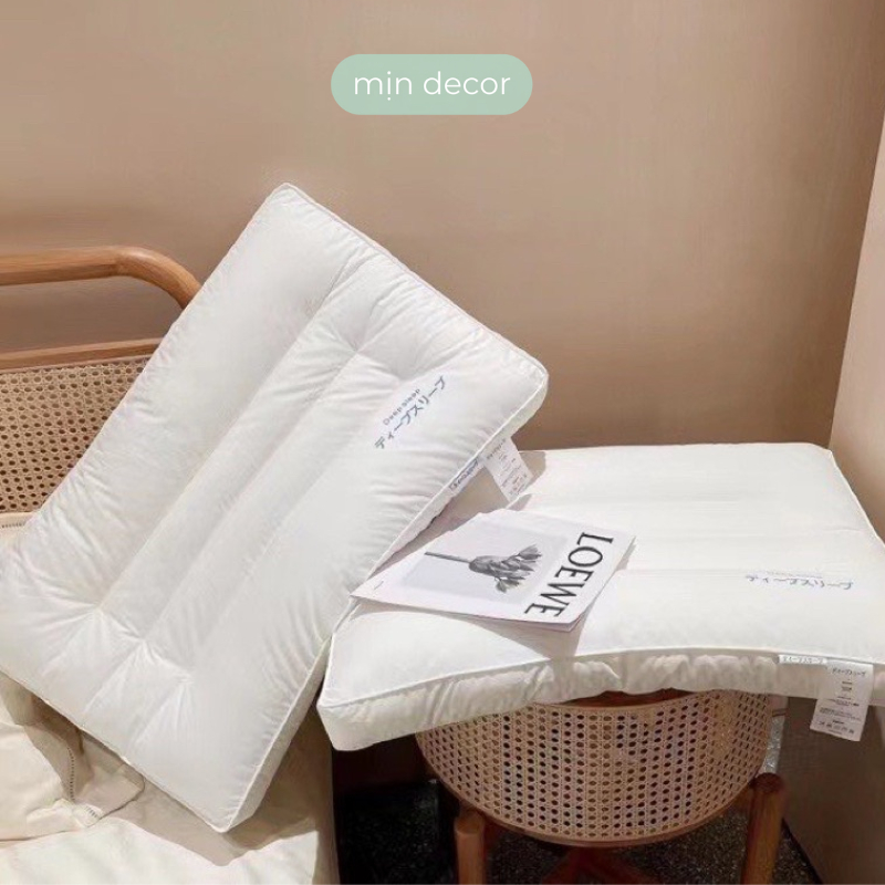 Ruột Gối Massage Deep Sleep Mịn Decor Hỗ Trợ Cổ Vai Gáy Kích Thước 50x70cm