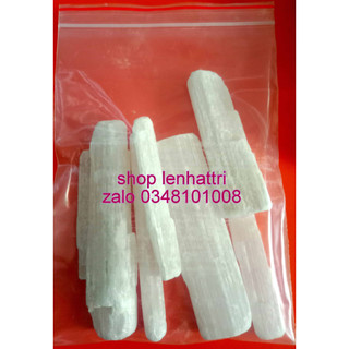 Thạch cao cục nguyên chất làm tàu hủ 500g