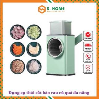 Máy thái lát rau củ quả cao cấp, đa năng kèm 6 lưỡi dao, cực bền