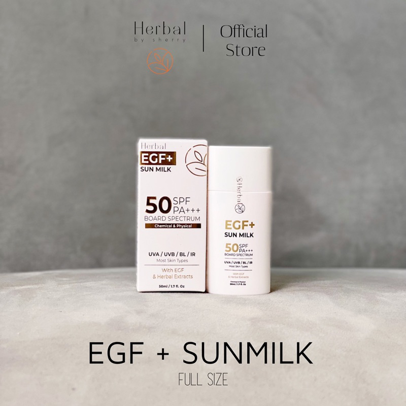 (50ml) Sữa chống nắng EGF - EGF+ SUN MILK (SPF 50/PA+++)