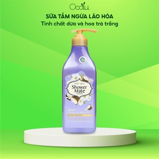 Sữa tắm tinh chất dừa và hoa trà trắng Showermate Coconut & White tea 550ml