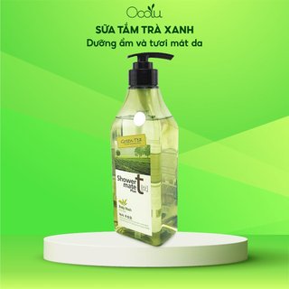 Sữa tắm tinh chất trà xanh tươi mát Showermate body natrure Green tea 550ml