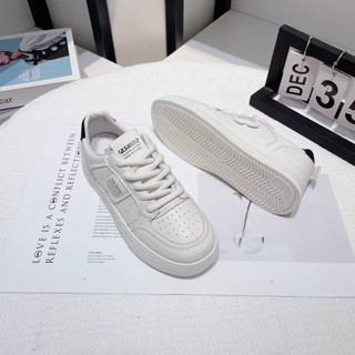 Giày thể thao nữ Trbet, Giày nữ sneaker form basic đế độn 3-4 phân