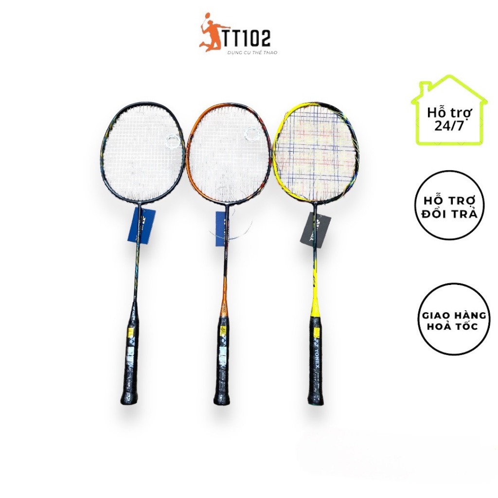 1 Vợt cầu lông Yonex xịn căng 11kg (tối đa 13kg) cao cấp, vợt cầu lông đơn công thủ toàn diện