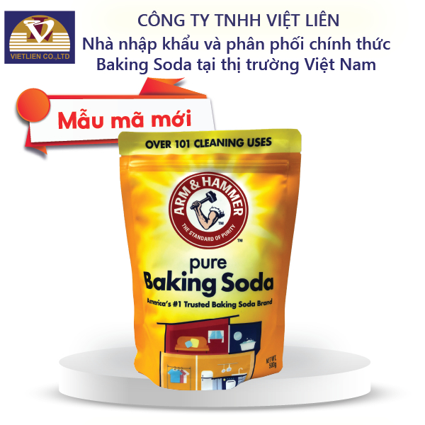 Bột Đa Năng Arm&Hammer Baking Soda 500g Scratchless Cleaning