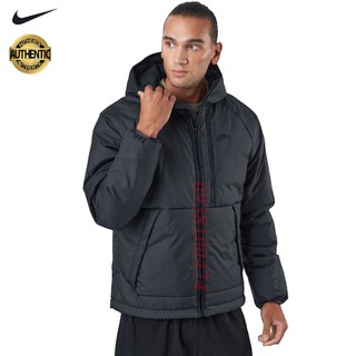 Áo khoác mùa đông nam Nike chính hãng lót nỉ chần bông dày dặn giữ nhiệt giữ ấm tốt có mũ trùm đầu áo phao nam mùa đông