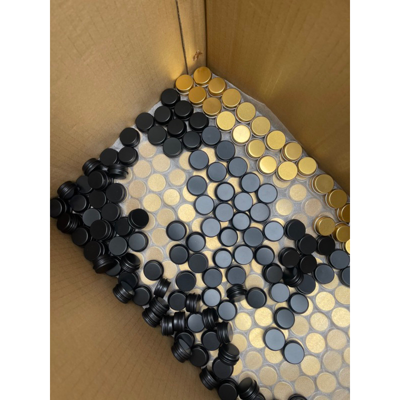 Hũ thiếc mini, hộp nhôm 5gr 10gr 15g 20g 30g 50g, 5ml 10ml 15ml 20ml 30ml 50ml. đựng sáp nước hoa khô