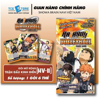 Bộ cờ bóng chuyền Haikyu Gói mở rộng HV-11 Trận đấu kinh điển 1 gói/6 quân cờ ngẫu nhiên