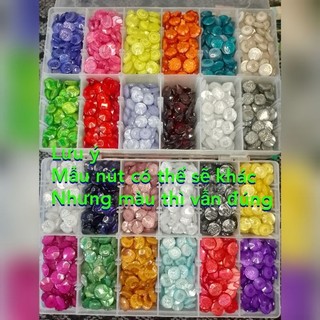 [N0] 10 Nút kim tuyến áo sơ mi/áo kiểu 1,5cm (29 MẪU)